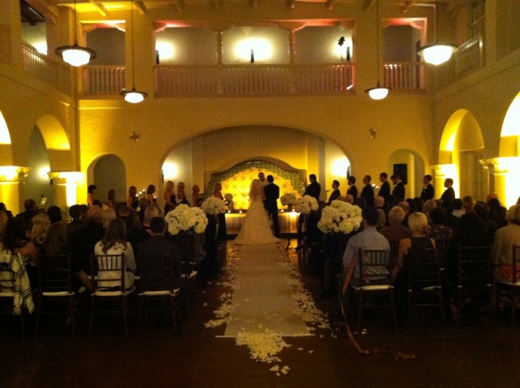 The Ebell Club Long Beach ceremony in action